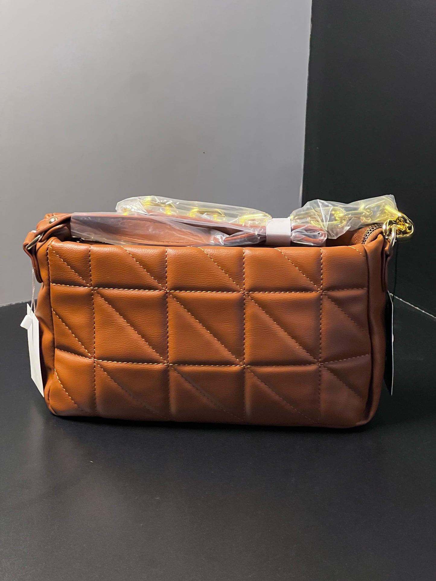 Shoulder leather bag