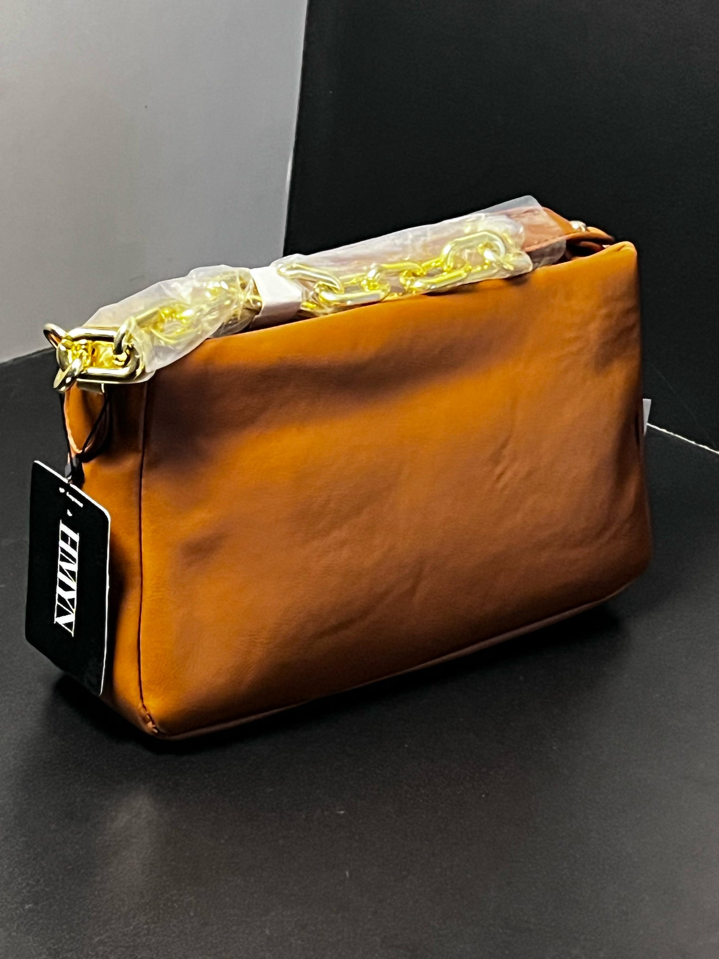 Shoulder leather bag
