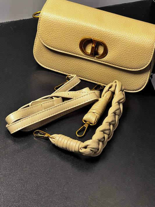Shoulder leather bag