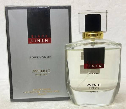 Black Linen Pour Homme
